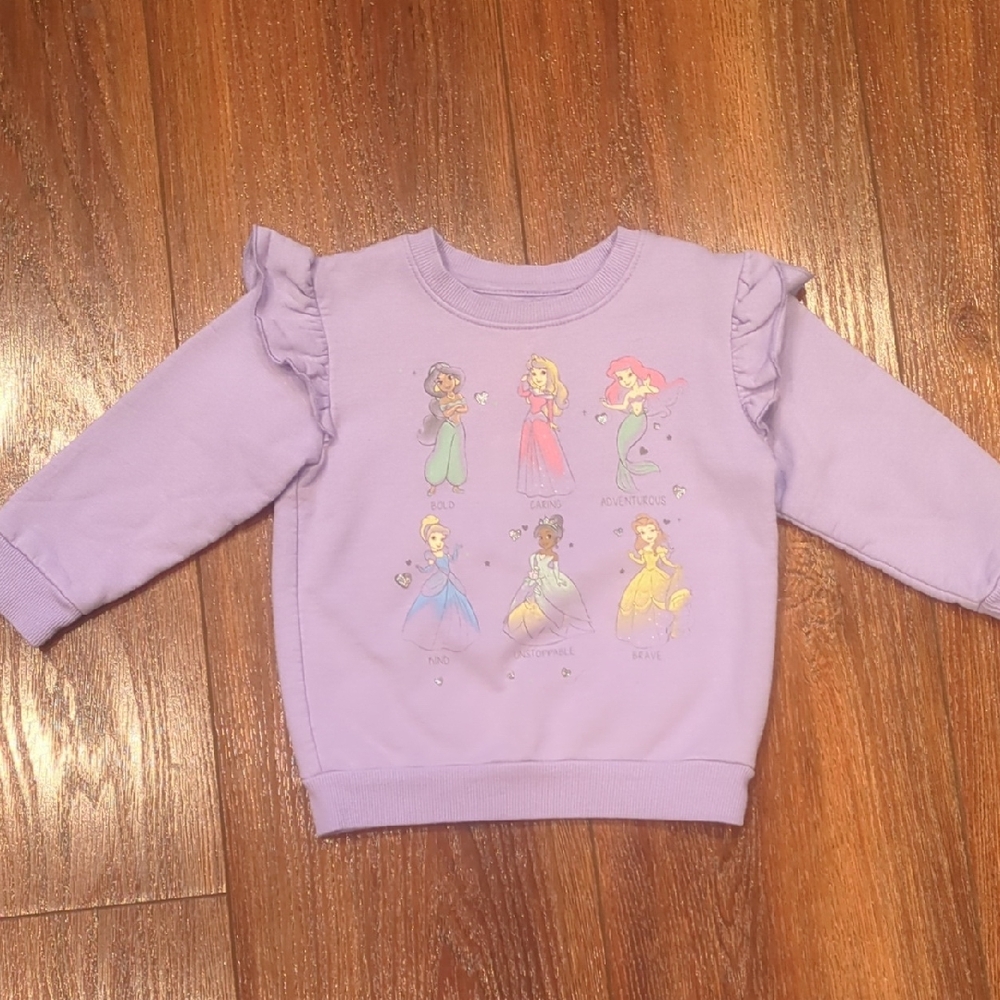 2T Disney Princess Sweatshirt